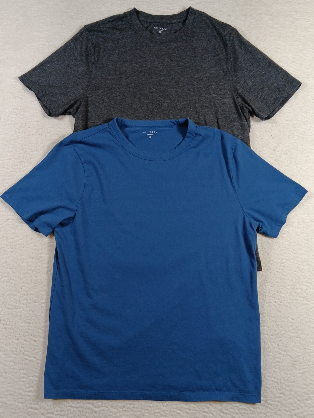 Mott & Bow Shirt Mens Large Driggs Classic Crewneck Luxe Stretch Lot Of 2